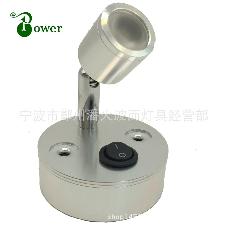 Marine Boat Yacht 1W 12V LED BEDSIDE LAMP marine boat yacht 5w led boat wall bedside chart lamp