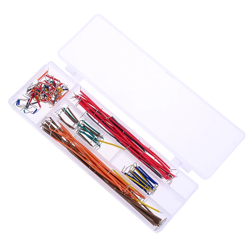 140Pcs/Lot U Shape Shield Solderless Breadboard Jumper Cable Wires Kit for Arduino Best Quality