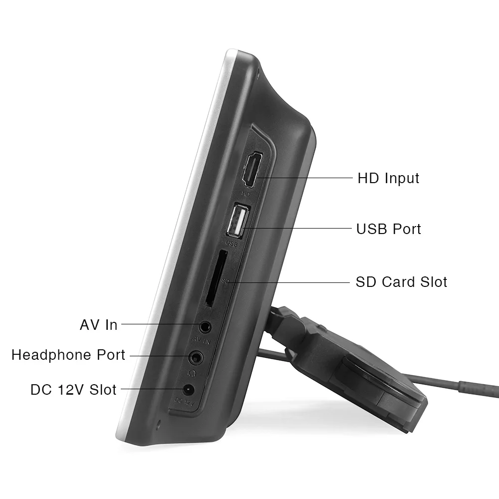 Dual-Use HD Digital DVD Player 10.1 Inch Touch