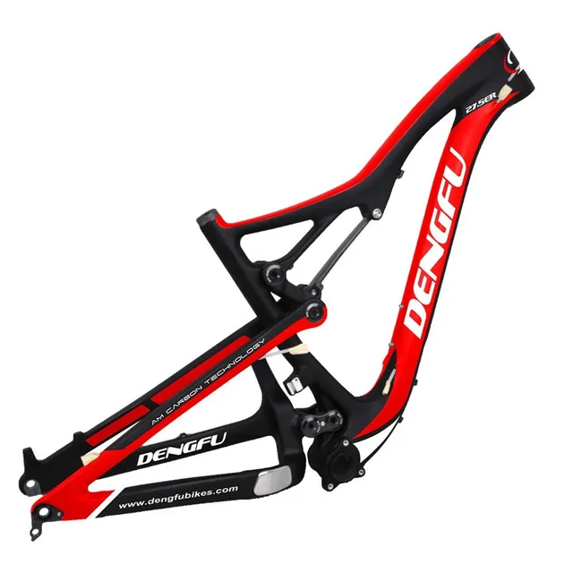 27.5er AM bikes carbon frame All Mountain bicycle carbon MTB frame FM288 27.5 full suspension 