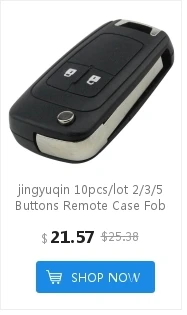 Keyforkess 10 pz/lotto 3 Pulsante di Vibrazione Pieghevole Chiave Dell'automobile Borsette A Distanza di Copertura Fob per Ford Fiesta Focus C Max Ka - HTB1Xgyhc2BNTKJjSszbq6yFrFXaq