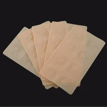 5 шт./компл. кожа для обучения татуировкам Высокое качество кожа для обучения татуировкам 3D Косметическая Перманентный макияж бровей практика за кожей вокруг глаз