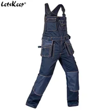 LetsKeep комбинезоны рабочие мужские многофункциональные карманы комбинезоны мужские мешковатые штаны на подтяжках комбинезон, MA414