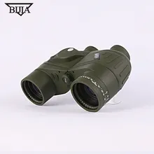 Binoculars 7x50 Military Standard Telescope Non-infrared Night Vision Hunting Nautical Compass + Ranging + with Coordinates