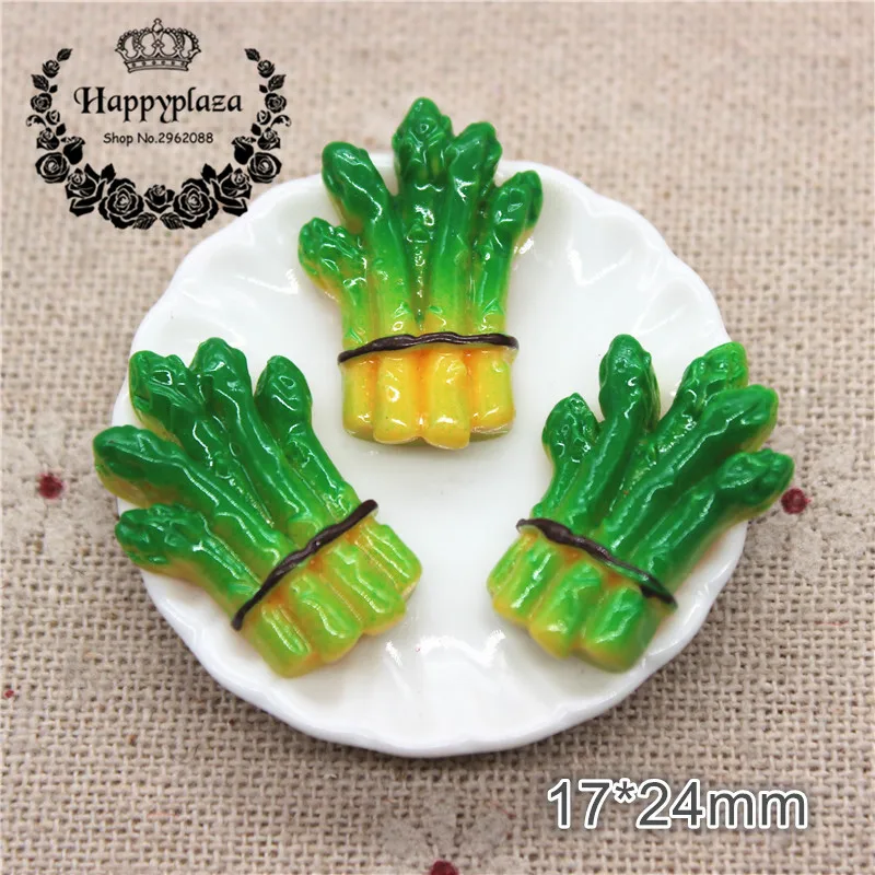 10 шт милые полимерные различные имитация овощей миниатюрные художественные плоские с оборота кабошоны для поделок своими руками