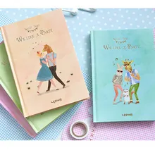 Корейские канцелярские принадлежности Цвет страница руки Тетрадь, милые, миленькие в японском стиле(«Каваий» A5 Дневник Журнал распорядок дня толстой тетради эскиз, офисные школьные принадлежности, блокноты