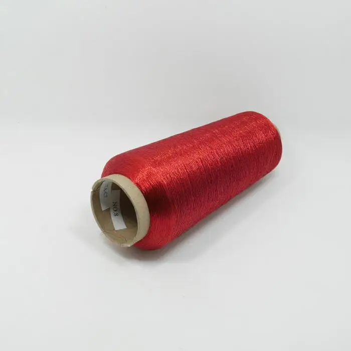 125 г красный цвет металлическая нить 5000 м машина вышивка | Дом и сад