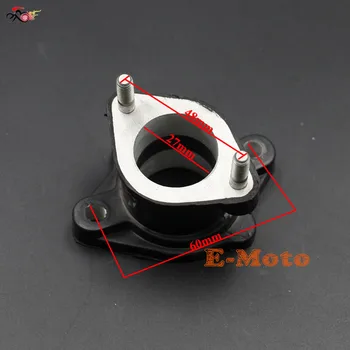 

27mm INTAKE MANIFOLD CG VERTICAL ENGINE 125CC 150CC 200CC ATV DIRT PIT BIKE GO KART PZ27