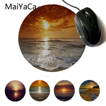 

MaiYaCa Under the setting sun gamer play mats Mousepad Comfort Mouse Mat Gaming Round Mousepad For Rainbow Six lol