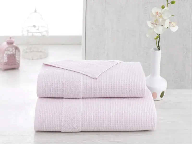 Полотенце банное KARNA, TRUVA, 70*140 см, розовый