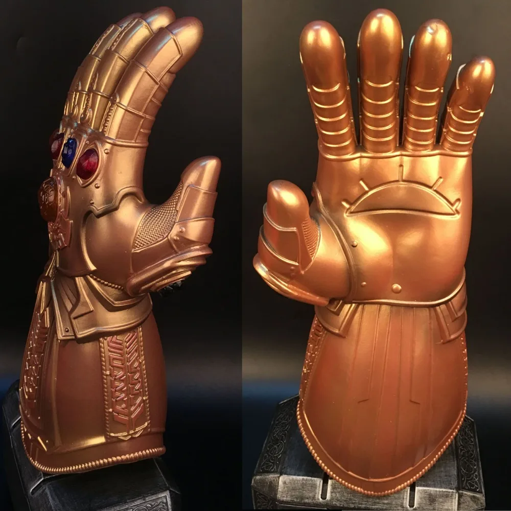 Avengers Infinity War Infinity Gauntlet LED Light Thanos LED Gloves Cosplay Prop (13)