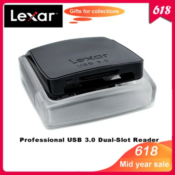 

100% Original Lexar Professional USB 3.0 CompactFlash card reader SD/SDXC/SDHC Dual-Slot Reader400 speed up to 500MB/s