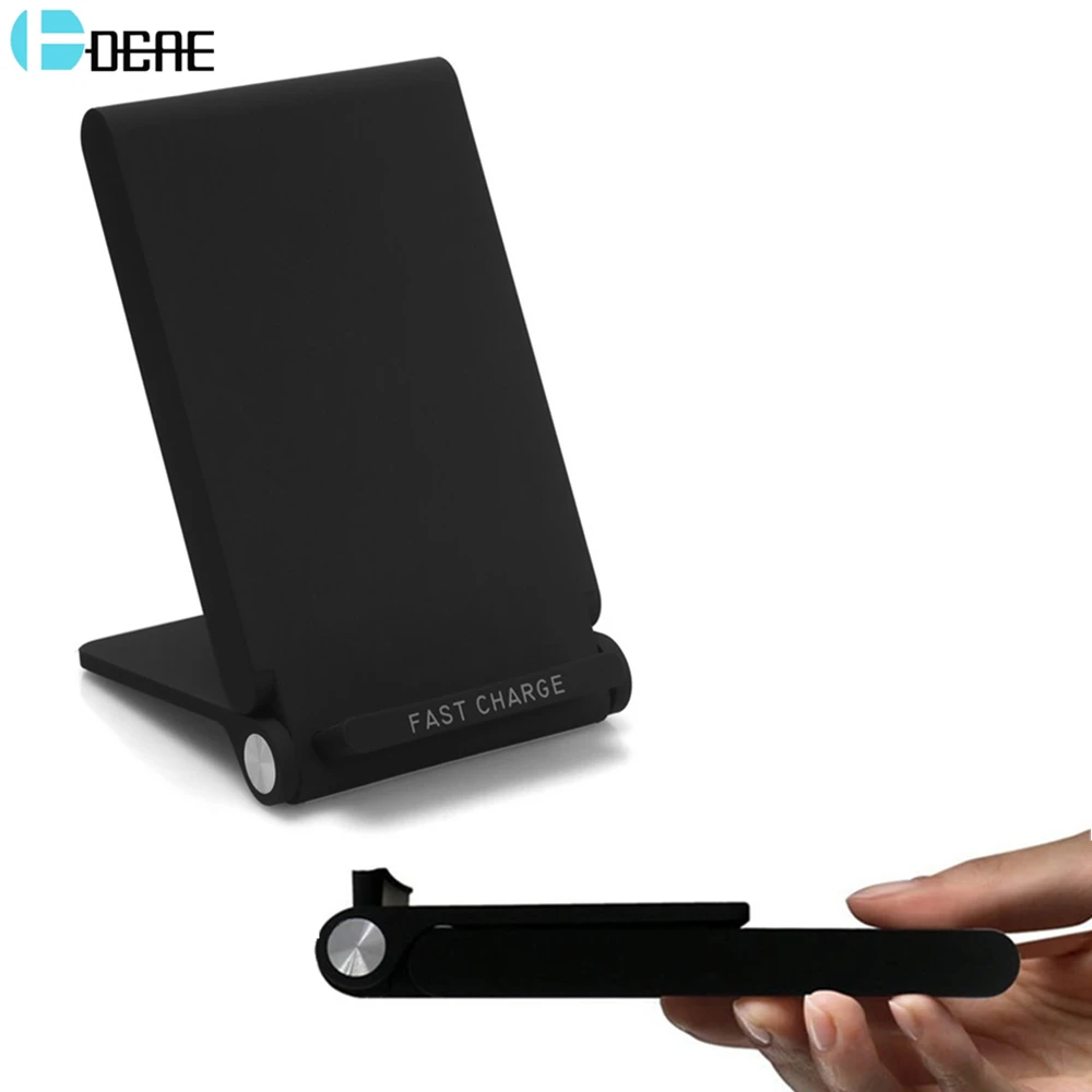 

FDGAO 10W Quick Qi Wireless Charger For iPhone X 8 XS MAX XR Samsung S9 S8 Plus Note 9 8 Fast Wireless Charging Pad Phone Holder