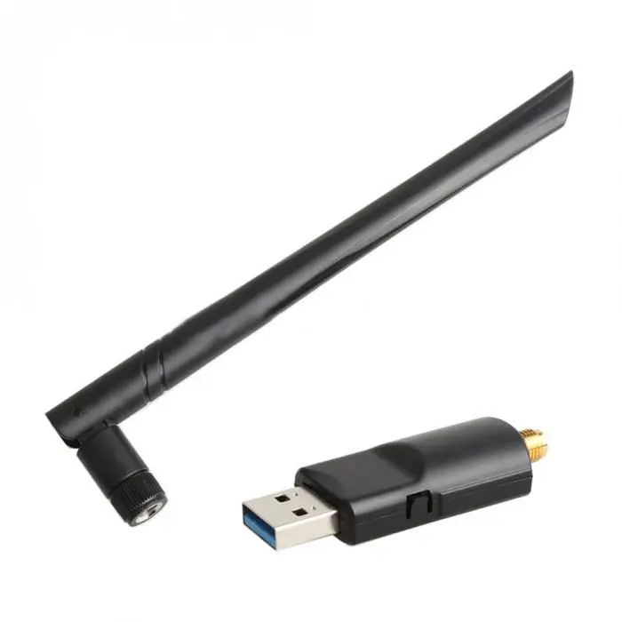 100 м AC1200 1200 Мбит/с USB 3,0 Доль Band Wifi адаптер 2,4G/5,8G 802,11 a/b/g/n/ac Беспроводной сетевой адаптер QJY99