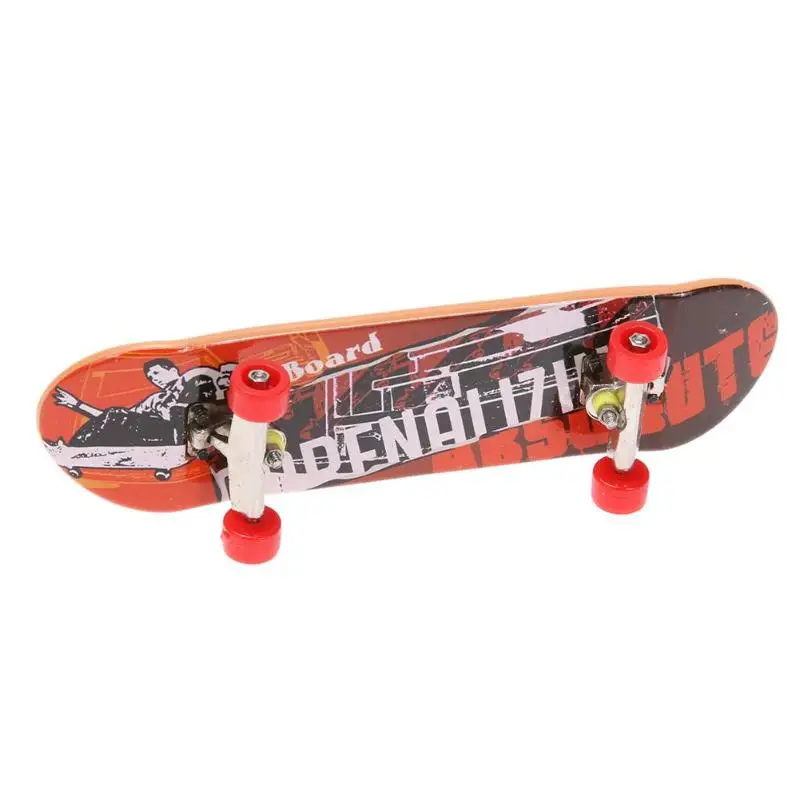 Mini Skateboard Kids Plastic Alloy Fingerboard Ramp Training Table Game Toy Fingerboard Ramp Training Table Game Toy