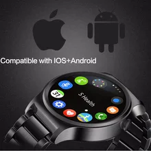 Продажа Новые gw01 Bluetooth Smart часы IPS круглый Экран жизни Водонепроницаемый спортивные SmartWatch для Apple Huawei iOS телефонов Android