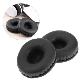 

2Pcs Replacement Earpad Cushion For Sony MDR-V150 V250 V300 V100 V200 V400 DR-BT101 ZX100 ZX300 Headphones 70mm Earpads Hot Sale