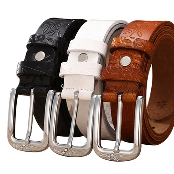 

10PCS/LOT SINGYOU Women Pure Belt Vintage Fashion Ladies Pin Buckle Belt for Jeans Pants High Quality