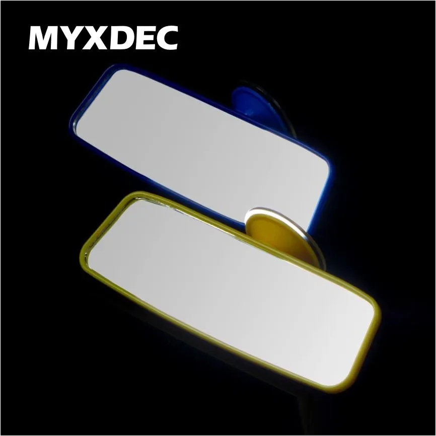 

Wholesale New Hot Selling Safety View Mirror Back Seat Skin Car Windshield Mirror For Baby Mirror Black/Yellow/Blue