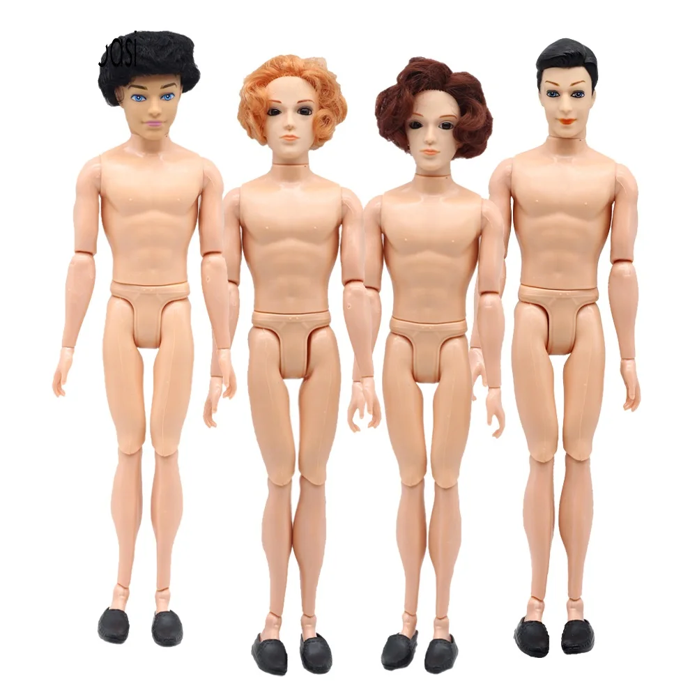 male dolls with hair