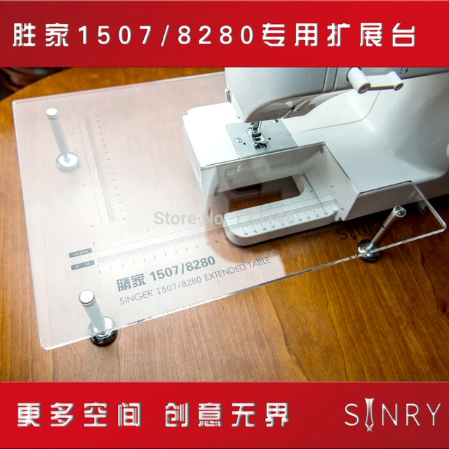 NEW SINGER Sewing Machine Acrylic Extension Table FOR SINGER 40 Best Singer 1507 Sewing Machine NEW SINGER Sewing Machine Acrylic Extension Table FOR SINGER 40 Best Singer 1507 Sewing Machine