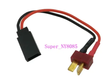 

JR Futaba Female to Male Deans T Plug Connector Adapter 20awg 10cm