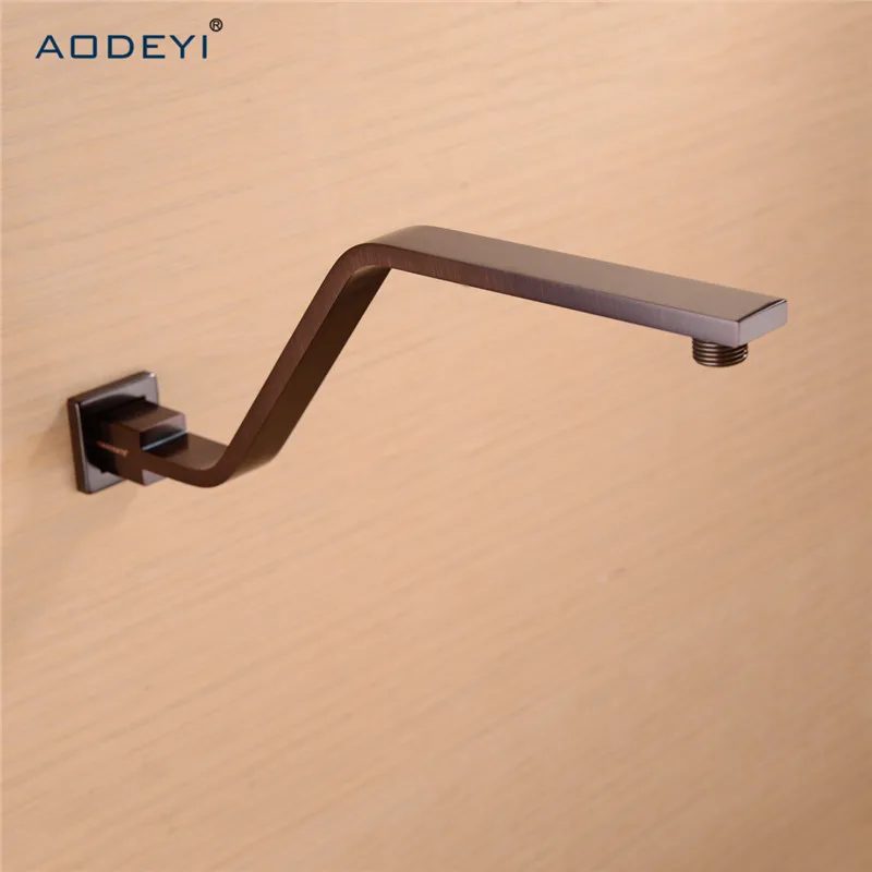 AODEYI Brass Shower Arm Heighten Shower Head Chrome Brushed Nickel Oil Rubbed Bronze Wall Mounted Shower Arm Extension 04-056