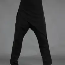 M-XXL, хит, весенние мужские новые модные Асимметричные hypotenuse юбки, декоративные брюки для отдыха