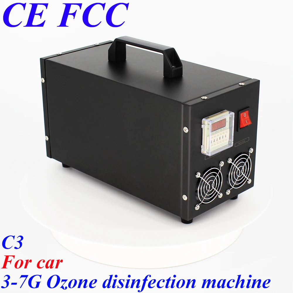 

Pinuslongaeva C3 for car dc12v 3.5g 7g/h Portable stainless steel shell ozone machine multi-function ozone generator