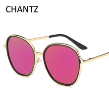 Vintage Ronda gafas de Sol de Espejo Gafas de Metal Accesorios de Moda de Mujer de Marca Gafas de Sol de Los Hombres UV400 Gafas De Sol Mujer