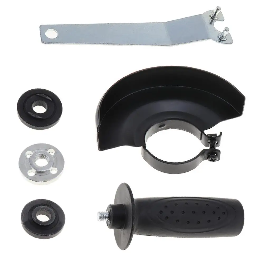 6pcs/lot M10 110mm Angle Grinder Accessories with Protection Cover and Thicken Wrench for Polishing / polishing / Cutting