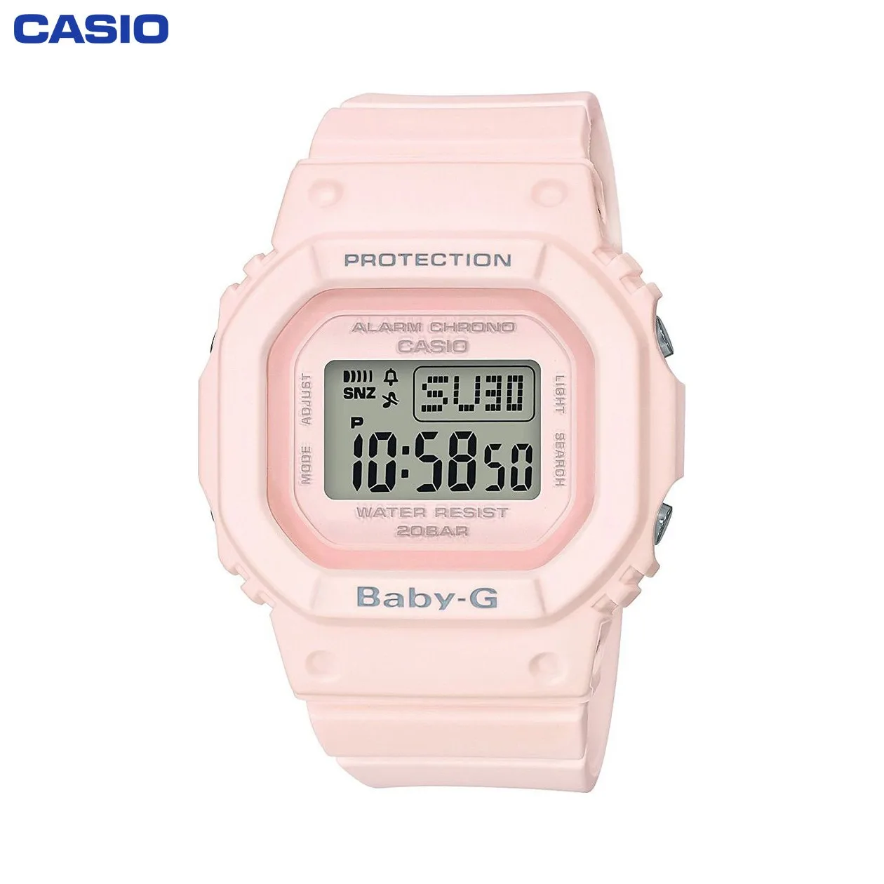 Наручные часы Casio BGD 560 4E женские кварцевые на пластиковом ремешке|Женские часы| |