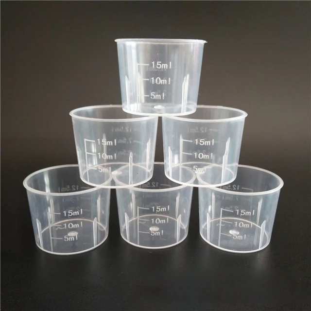 250ml 500ml Plastic Measuring Cups Transparent and Graduated Small Cup Milk  Tea Kitchen Baking at Home - AliExpress