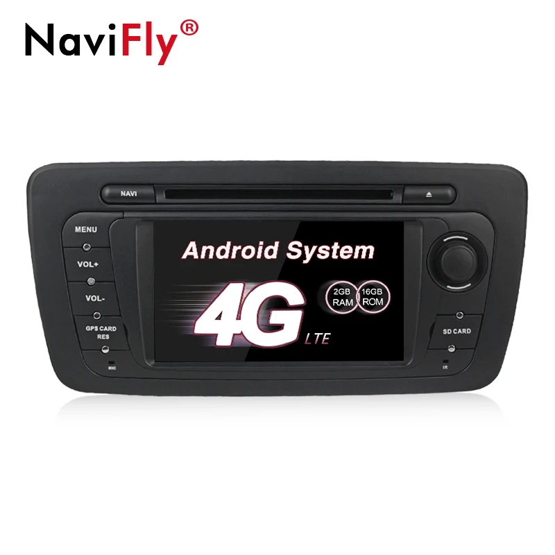 

NaviFly 2din android 7.1 Car DVD Radio Player for Seat Ibiza MK4 6J SportCoupe Ecomotive Cupra 2009 2010 2011 2012 2013 2G