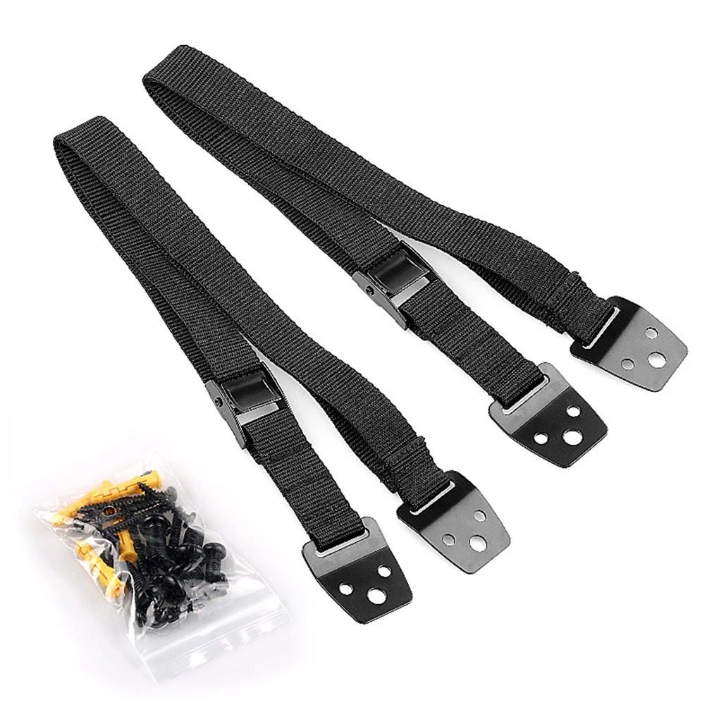 

2pcs/lot Baby Safety Anti-Tip Straps Flat TV Furniture Fridge Cabinet Child Protection Security Belt