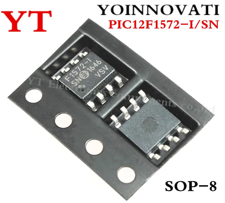 

10pcs/lot PIC12F1572-I/SN PIC12F1572-I PIC12F1572 12F1572 MCU 8BIT 3.5KB FLASH SOP8 IC Best quality.