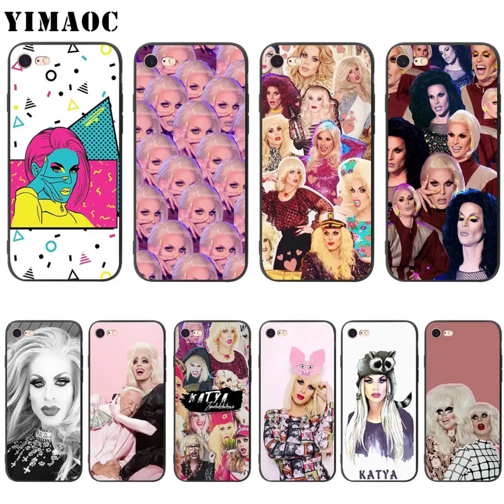 Мягкий чехол YIMAOC Katya Zamo для Apple iPhone SE 2020 5 5s 6 6s 7 8 Plus XR X Xs 11 12 Pro Max mini | Мобильные