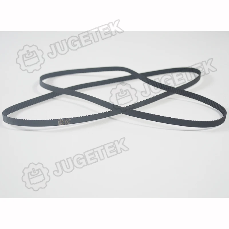 

Free shipping 10pcs/lot 520mm length 260 teeth 6mm width Closed-loop GT2 Timing Belt 520-2GT-6