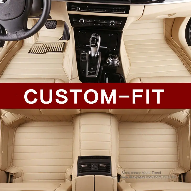Customized 100 Fit Car Floor Mats Perfect For Bmw X5 E70 F15 Pvc