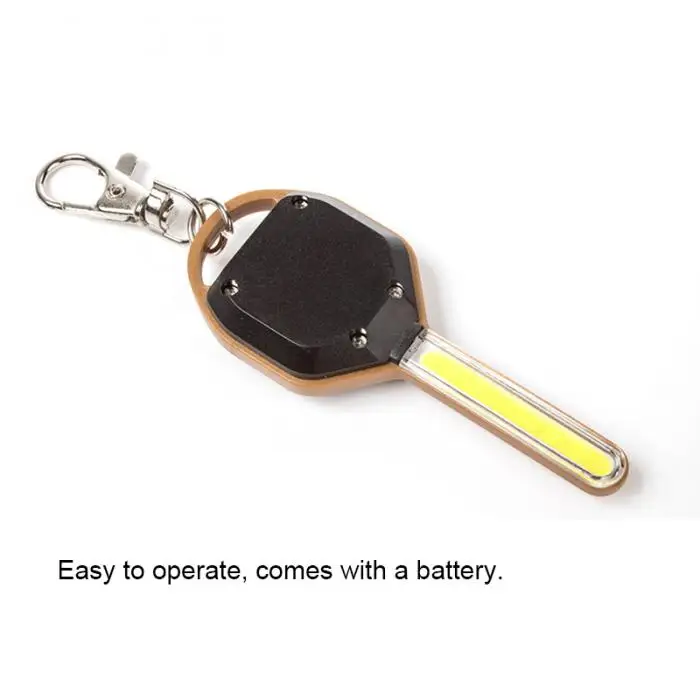 Мини светодиодный вспышка светильник мини брелок в форме ключа лампа фонарь аварийного кемпинга светильник PAK55