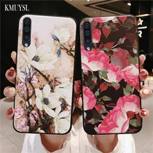 Чехол s для samsung A50 3D роза цветок картина Coque для samsung Galaxy A70 A40 A30 A20 A10 M10 M20 A7 чехол для телефона