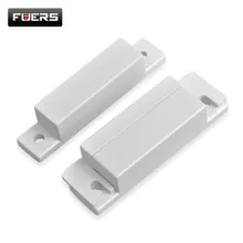 Fuers проводной дверной, оконный магнитный датчик переключатель для PSTN GSM сигнализация Q2 GSM10A 8218G G2 подключение GND и N.C порты напрямую