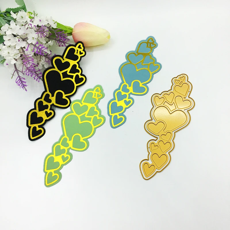 Heart Shape Dies Scrapbooking New Arrival HOT FOIL PLATE Hot Stamping Foil Cut 2019 Alinacraft Alina Craft Store | Дом и сад