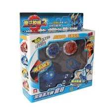 

Gyro Fighting 4D Set With Launcher Beyblade Burst Metal Fusion Boys Toys God Spinning Top Arena Beyblades Toupie B-100