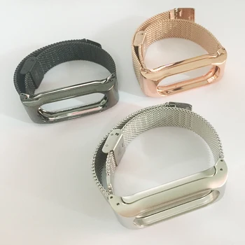 

Screwless For Xiaomi Mi Band 2 Metal Strap For Xiaomi Mi Band 2 Stainless Steel Smart Bracelet Smart Watch Band