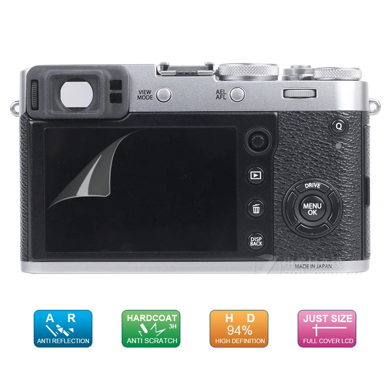 (6pcs 3pack) LCD Guard Film Screen Display Protector for Fujifilm X100V X100F X100T X-E2s X-E2 XE2S XE2 X E2S Digital Camera | Электроника