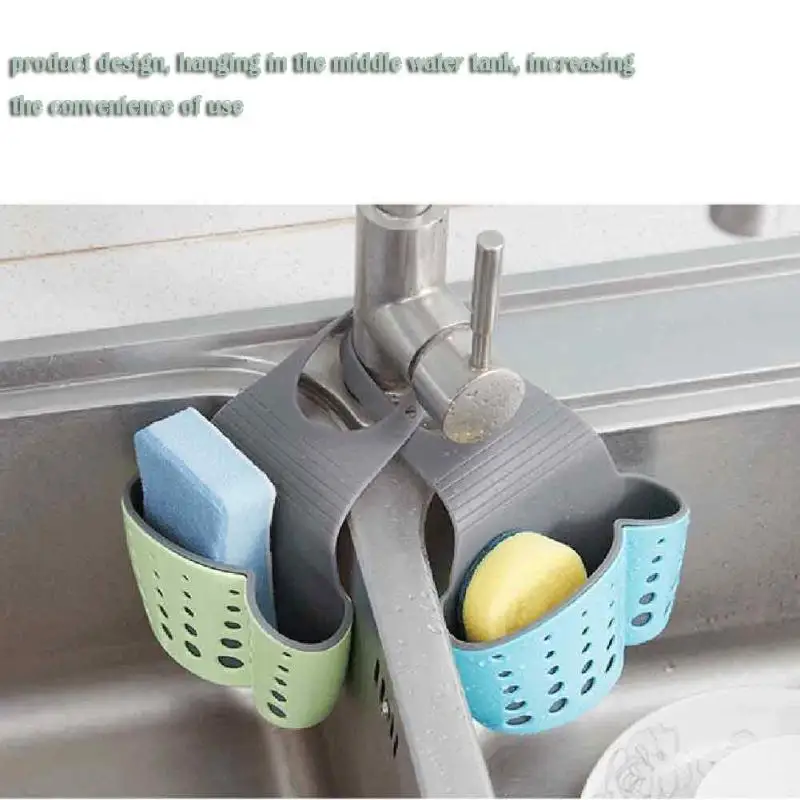 Регулируемый Слив Корзина двухслойной кухня чистящие одежда ванной кран губки сливной шкаф кухонный аксессуар для хранения toot