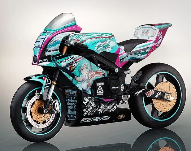 

1/6 Soldier Parts Motorcycle Saber Itasha Scene Cartoon Decoraction Model