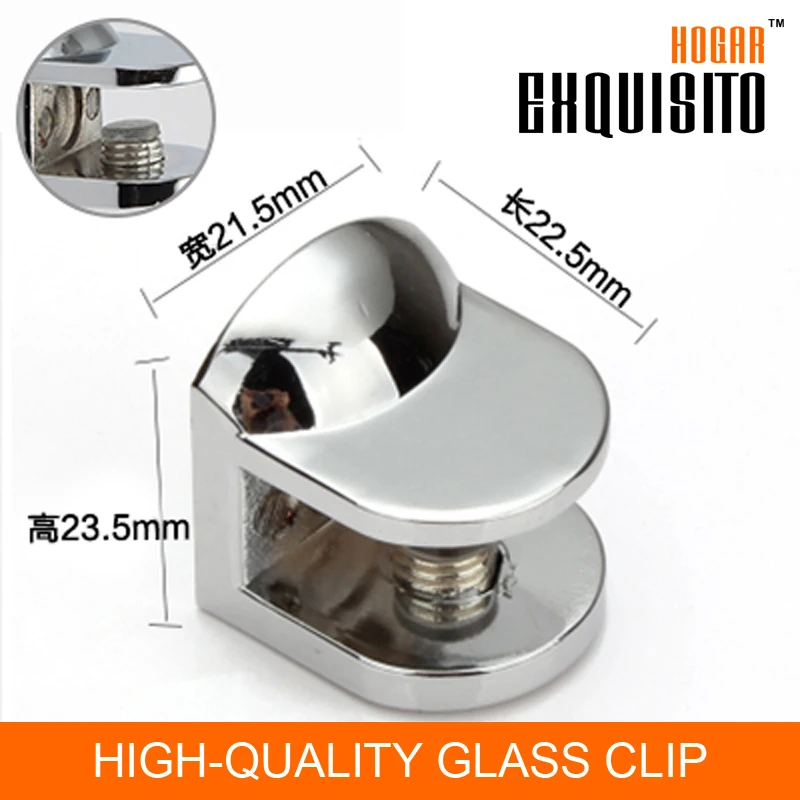 

Home Hardware Fitting Seiko Quality Glass F Clamp Fixed Folder Bracket Card Clip Glass - Plate 100-10