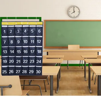 

30 grid digital mobile phone bag hanging bag Oxford cloth mobile phone bag 60*79cm storage bag